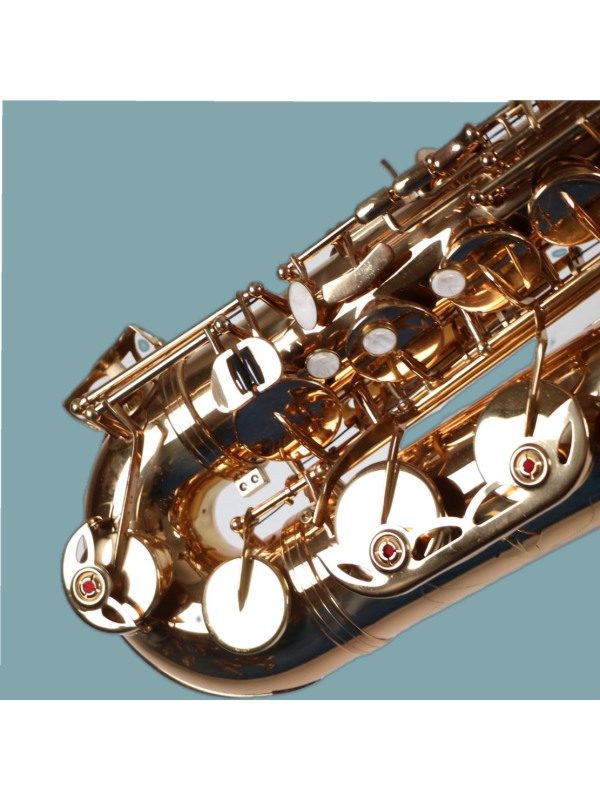 Saxophone Tenor Logo Guitare